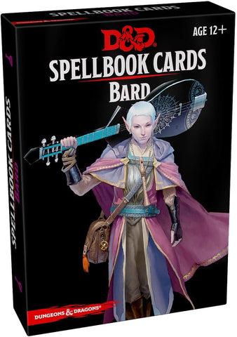 Dungeons & Dragons Spellbook Cards: Bard