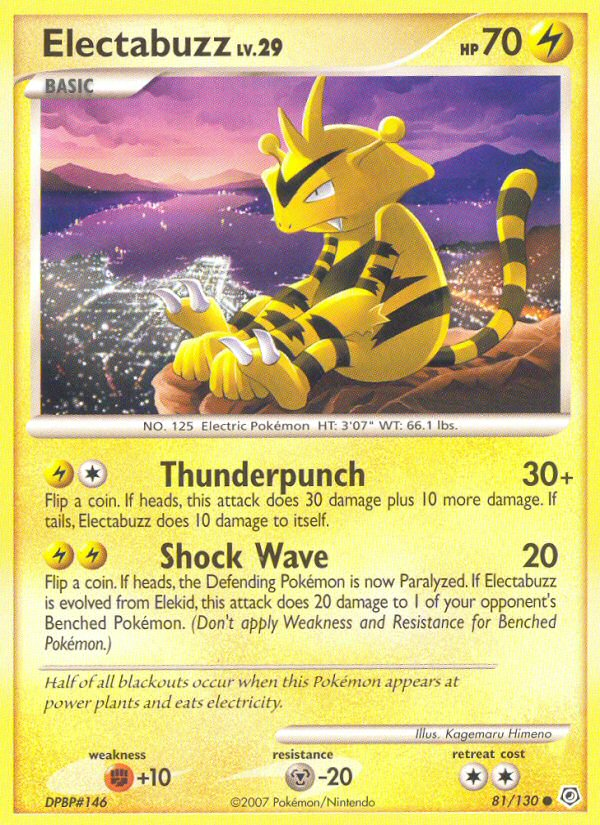 Electabuzz (81/130) [Diamond & Pearl: Base Set] - Waypoint Games CA