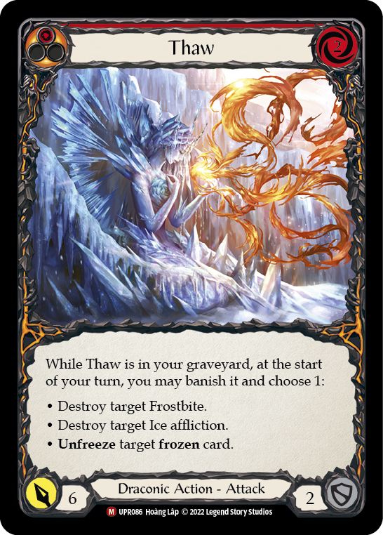 Thaw [UPR086] (Uprising)  Rainbow Foil - Waypoint Games CA