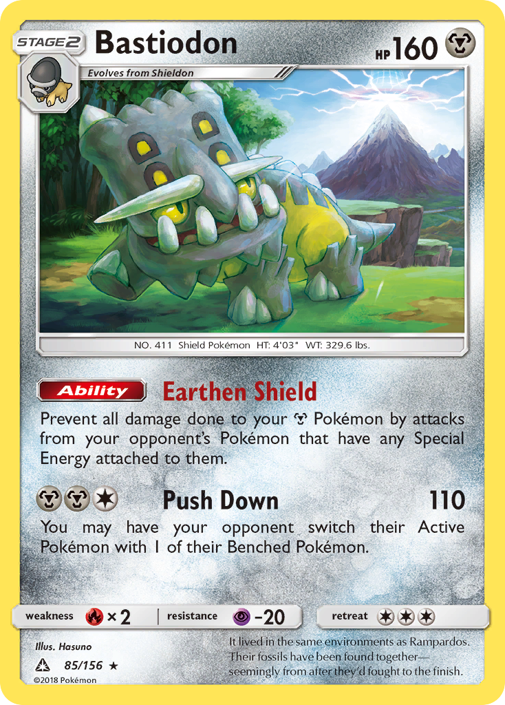 Bastiodon (85/156) [Sun & Moon: Ultra Prism] - Waypoint Games CA