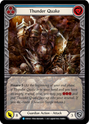 Thunder Quake (Blue) [EVR026] (Everfest)  1st Edition Extended Art Rainbow Foil - Waypoint Games CA
