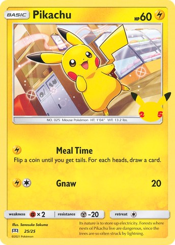 Pikachu (25/25) [McDonald's 25th Anniversary] - Waypoint Games CA