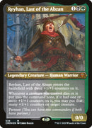 Reyhan, Last of the Abzan (Etched) [Commander Legends] - Waypoint Games CA