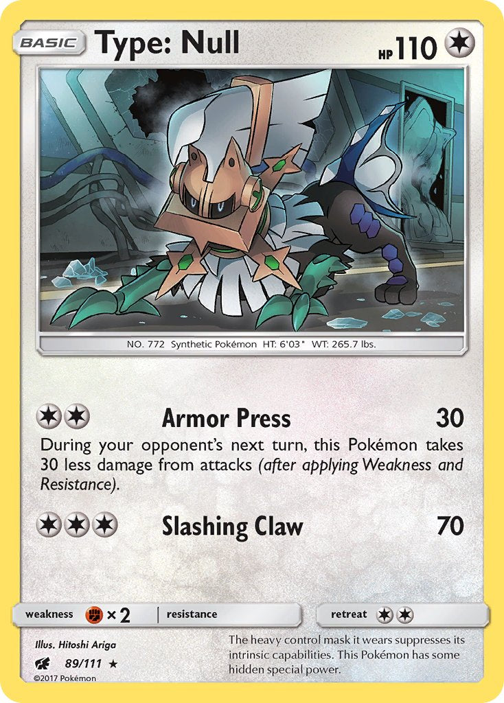 Type: Null (89/111) (Theme Deck Exclusive) [Sun & Moon: Crimson Invasion] - Waypoint Games CA