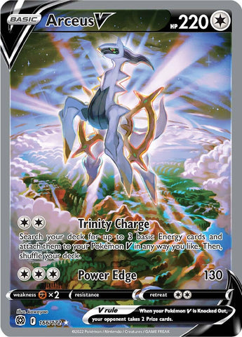 Arceus V (166/172) [Sword & Shield: Brilliant Stars] - Waypoint Games CA
