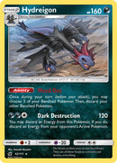 Hydreigon (62/111) (Cracked Ice Holo) (Theme Deck Exclusive) [Sun & Moon: Crimson Invasion] - Waypoint Games CA