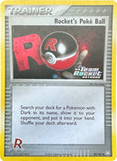 Rocket's Poke Ball (89/109) (Stamped) [EX: Team Rocket Returns] - Waypoint Games CA