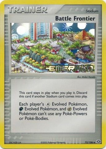 Battle Frontier (75/106) (Stamped) [EX: Emerald] - Waypoint Games CA