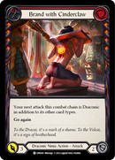 Brand with Cinderclaw (Red) [UPR060] (Uprising)  Rainbow Foil - Waypoint Games CA