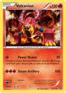 Volcanion (25/114) (Cracked Ice Holo) (Theme Deck Exclusive) [XY: Steam Siege] - Waypoint Games CA