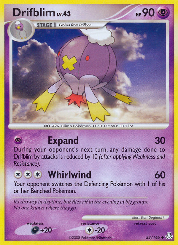 Drifblim (53/146) [Diamond & Pearl: Legends Awakened] - Waypoint Games CA