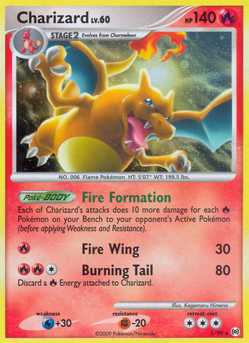 Charizard (1/99) [Platinum: Arceus] - Waypoint Games CA