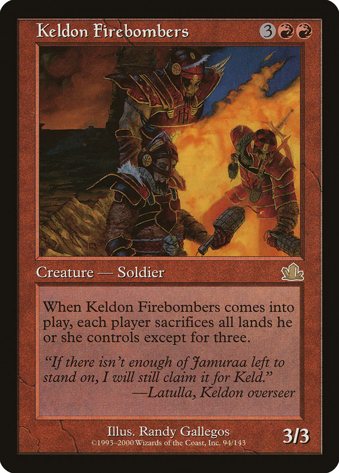 Keldon Firebombers [Prophecy] - Waypoint Games CA
