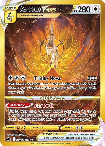 Arceus VSTAR (GG70/GG70) (Secret) [Sword & Shield: Crown Zenith] - Waypoint Games CA