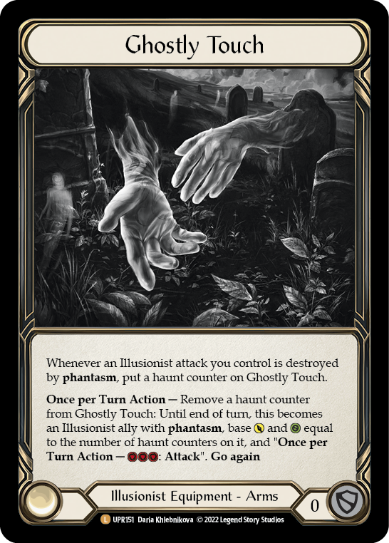 Ghostly Touch [UPR151] (Uprising)  Rainbow Foil - Waypoint Games CA
