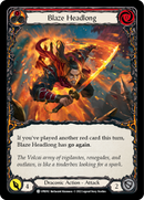 Blaze Headlong [UPR092] (Uprising)  Rainbow Foil - Waypoint Games CA