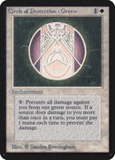 Circle of Protection: Green [Alpha Edition] - Waypoint Games CA