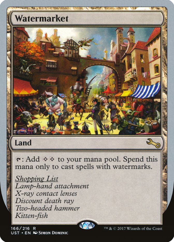 Watermarket [Unstable] - Waypoint Games CA