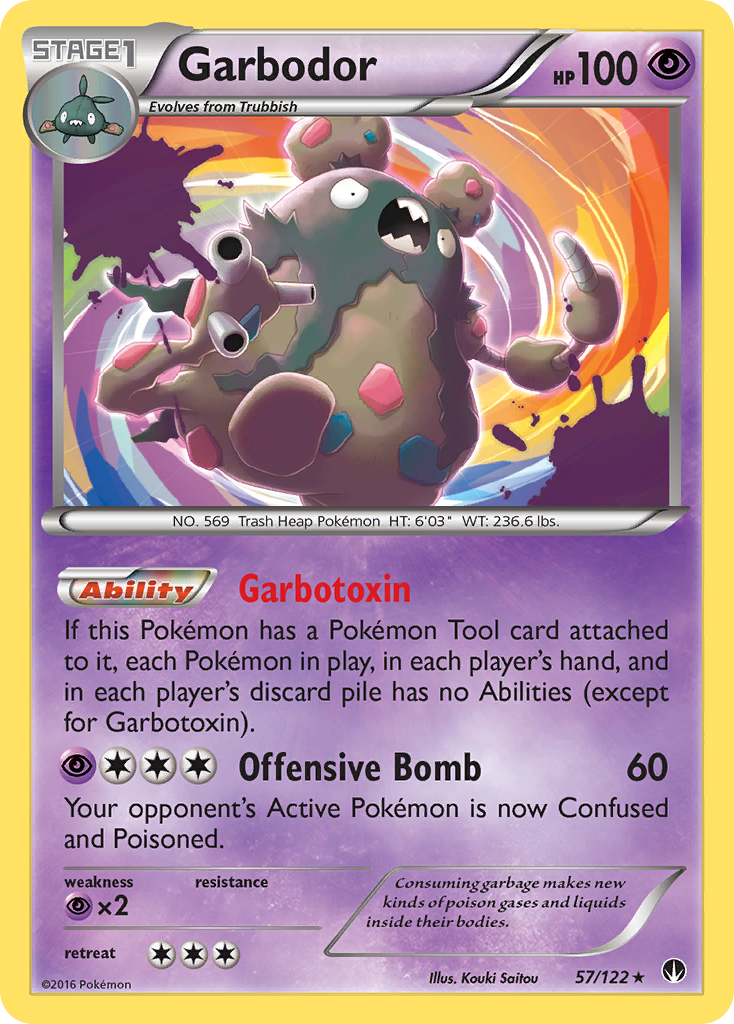 Garbodor (57/122) [XY: BREAKpoint] - Waypoint Games CA