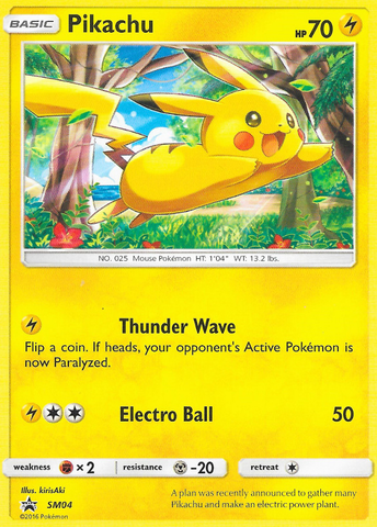 Pikachu (SM04) [Sun & Moon: Black Star Promos] - Waypoint Games CA