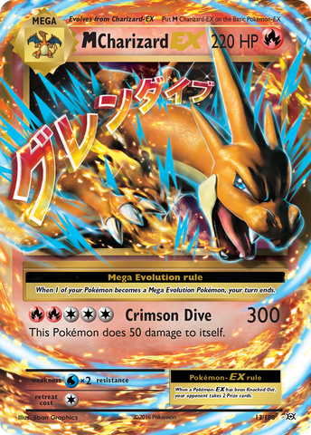 M Charizard EX (13/108) [XY: Evolutions] - Waypoint Games CA