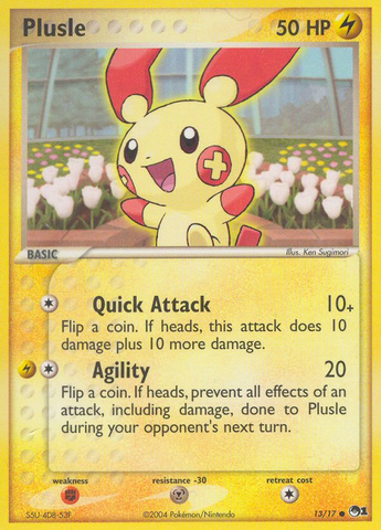 Plusle (13/17) [POP Series 1] - Waypoint Games CA