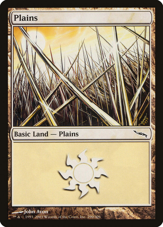 Plains (290) [Mirrodin]