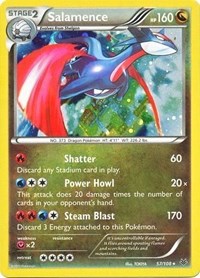 Salamence (57/108) (Cosmos Holo) (Blister Exclusive) [XY: Roaring Skies] - Waypoint Games CA