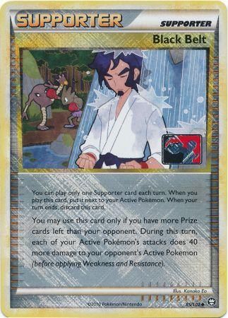 Black Belt (85/102) (League Promo) [HeartGold & SoulSilver: Triumphant] - Waypoint Games CA