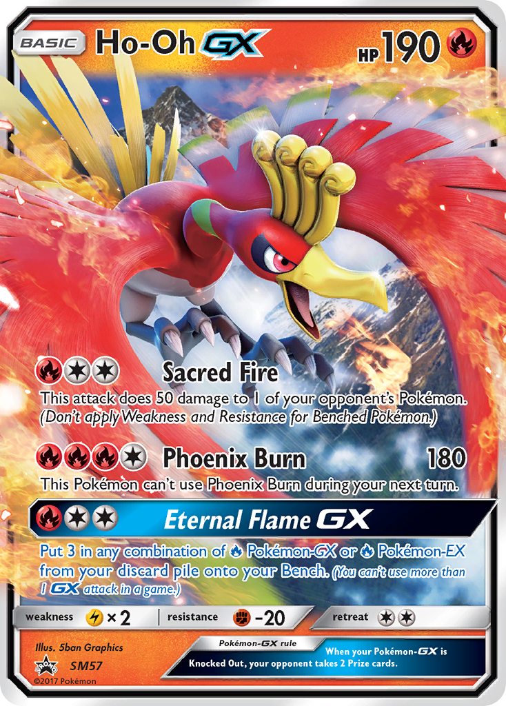 Ho-Oh GX (SM57) [Sun & Moon: Black Star Promos] - Waypoint Games CA