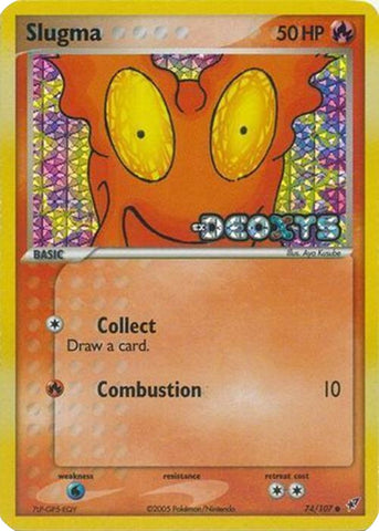 Slugma (74/107) (Stamped) [EX: Deoxys] - Waypoint Games CA