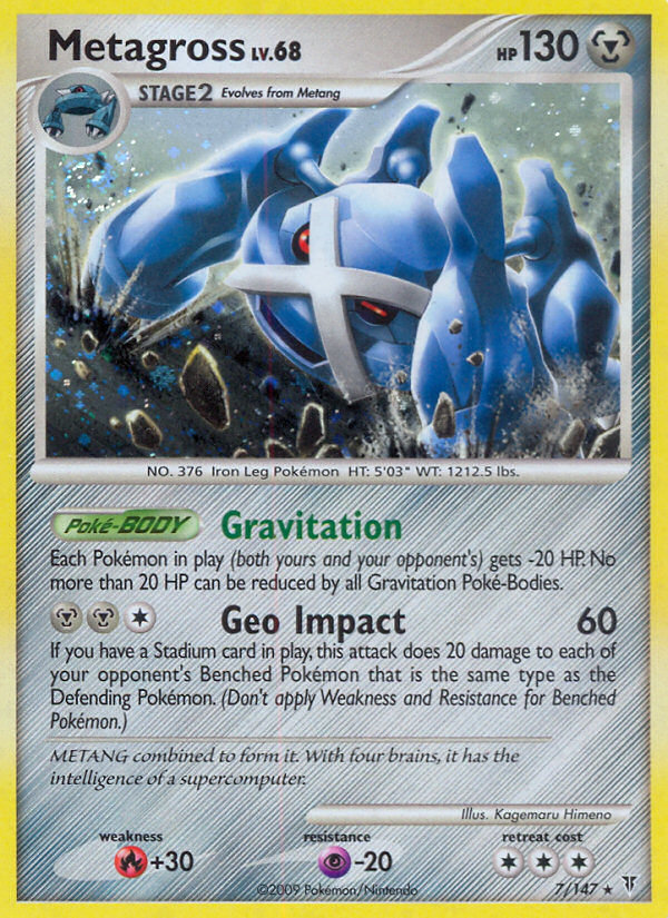 Metagross (7/147) [Platinum: Supreme Victors] - Waypoint Games CA