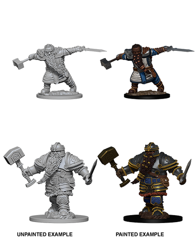 D&D Nolzur's Marvelous Miniatures: Dwarf Fighter