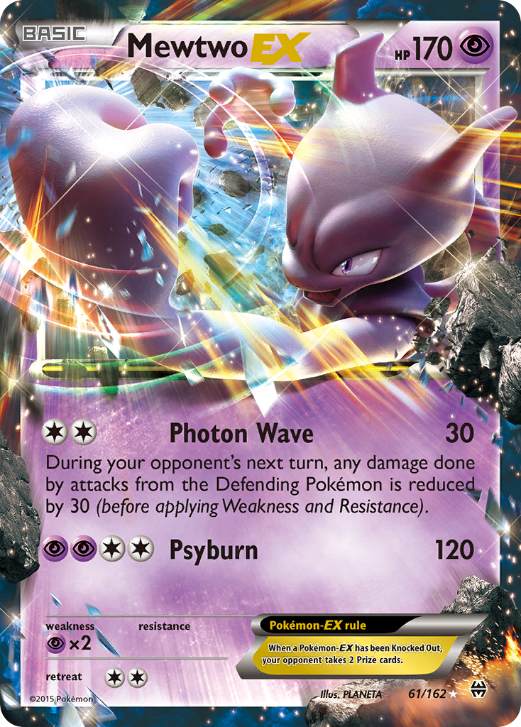 Mewtwo EX (61/162) [XY: BREAKthrough] - Waypoint Games CA