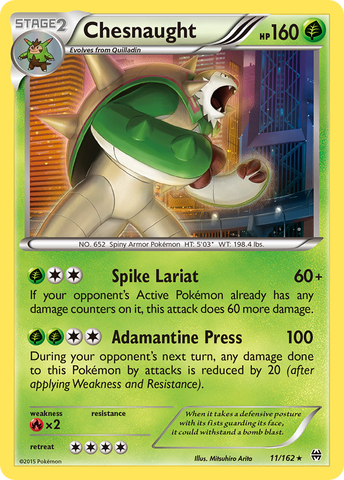 Chesnaught (11/162) [XY: BREAKthrough] - Waypoint Games CA