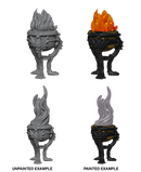 WizKids Deep Cuts Unpainted Miniatures: Braziers