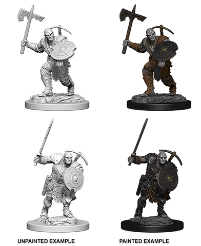 D&D Nolzur's Marvelous Miniatures: Earth Genasi Fighter