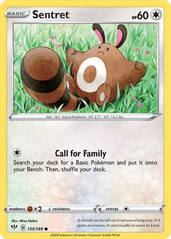 Sentret (135/189) [Sword & Shield: Darkness Ablaze] - Waypoint Games CA