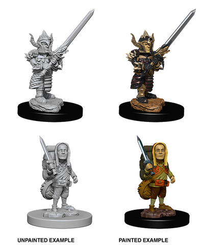 D&D Nolzur's Marvelous Miniatures: Halfling Fighter
