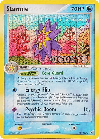 Starmie (48/107) (Stamped) [EX: Deoxys] - Waypoint Games CA