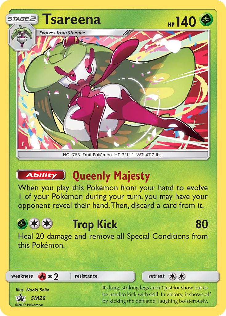 Tsareena (SM26) [Sun & Moon: Black Star Promos] - Waypoint Games CA