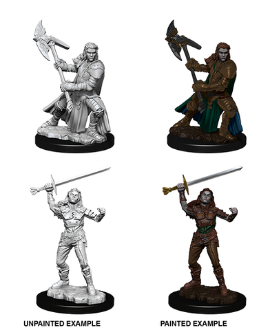 D&D Nolzur's Marvelous Miniatures: Half-Orc Fighter