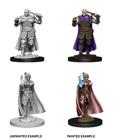 D&D Nolzur's Marvelous Miniatures: Human Ranger & Moon Elf Sorcerer