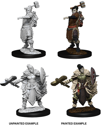 D&D Nolzur's Marvelous Miniatures: Half-Orc Barbarian