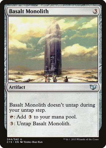 Basalt Monolith [Commander 2015] - Waypoint Games CA