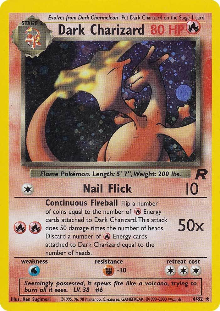 Dark Charizard (4/82) [Team Rocket Unlimited] - Waypoint Games CA