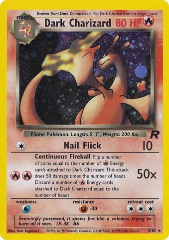 Dark Charizard (4/82) [Team Rocket Unlimited] - Waypoint Games CA