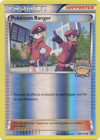 Pokemon Ranger (104/114) (Championship Promo) [XY: Steam Siege] - Waypoint Games CA