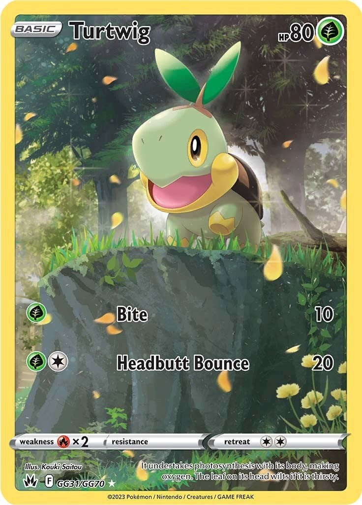 Turtwig (GG31/GG70) [Sword & Shield: Crown Zenith] - Waypoint Games CA