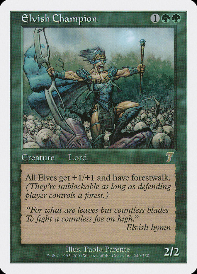Elvish Champion [Seventh Edition] - Waypoint Games CA